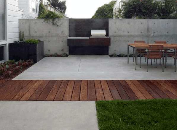 9 elegante moderne betongterrasseideer du vil elske